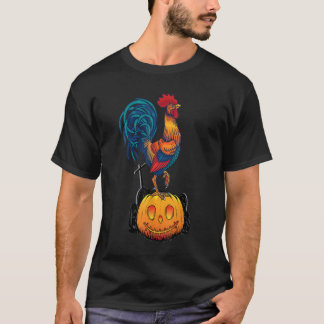 Camiseta Rooster Rooster Rooster Cocky Vintage Halloween