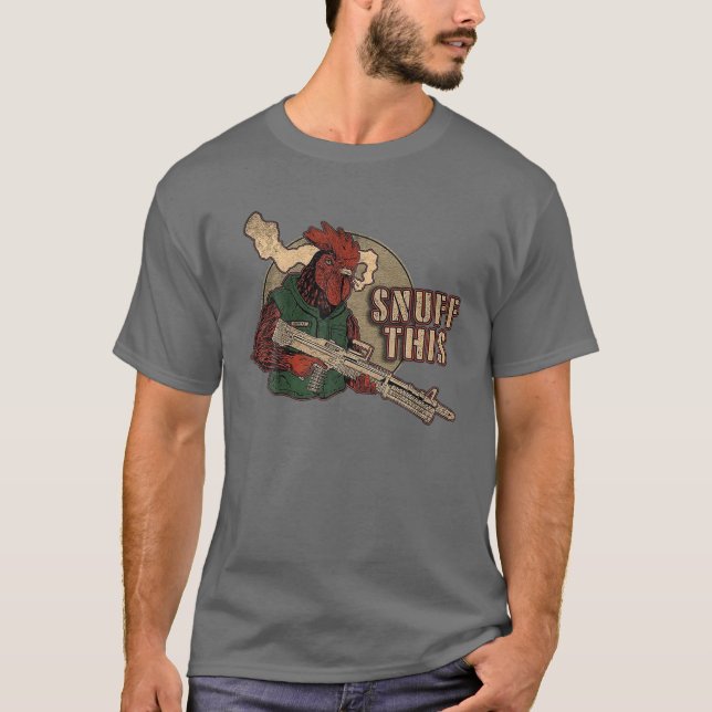 Camiseta Rooster Snuff This (Anverso)