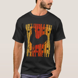 Camiseta Rooster Vintage No Encontró La Forma De Roost Funn