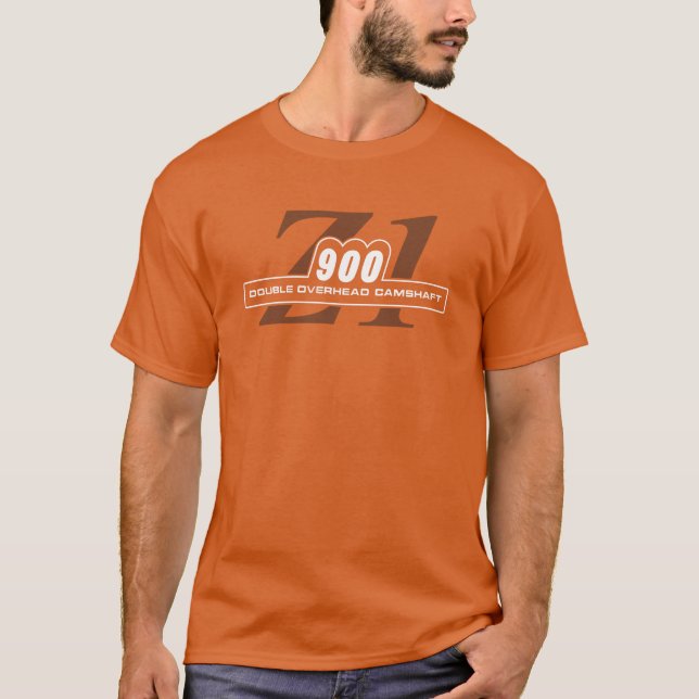 Camiseta Rootbeer legendario y naranja Z1 900 (Anverso)