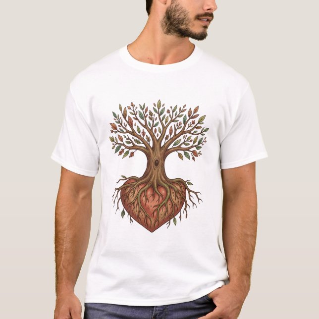 Camiseta Rooted in Nature (Anverso)