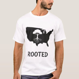 Camiseta Rooted USA Tree Graphic T-Shirt