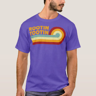 Camiseta Rootin retro vintage Tootin