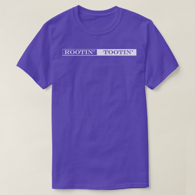 Camiseta rootin tootin (Diseño del anverso)
