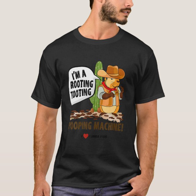 Camiseta Rooting Tooting Pooping Machine T Shirt (Anverso)