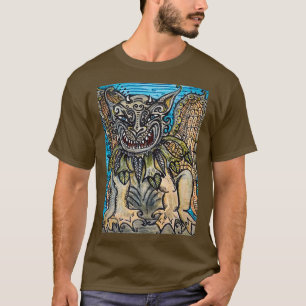Camiseta ROOTS GARGOYLE Mythical Creature Illustration Cree