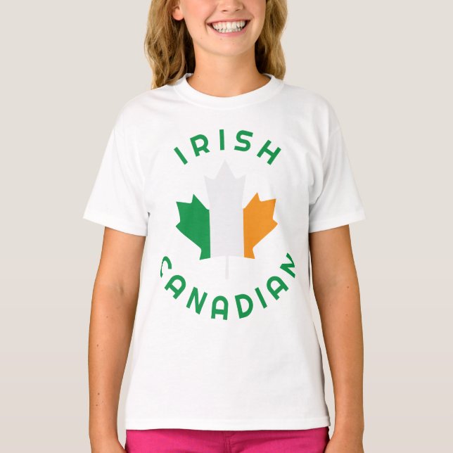 Camiseta Roots irlandeses canadienses (Anverso)