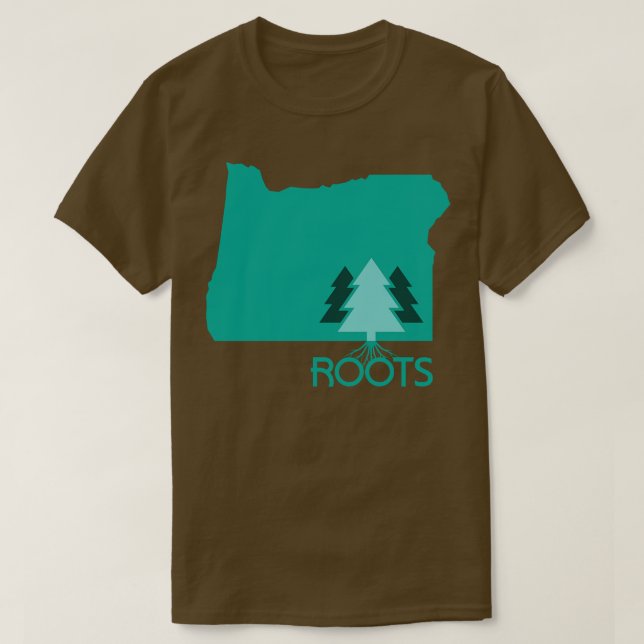 Camiseta Roots Oregon Modern (Diseño del anverso)