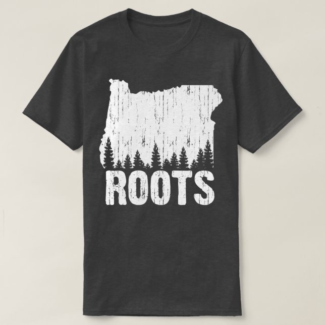 Camiseta Roots Oregon Rustic (Diseño del anverso)