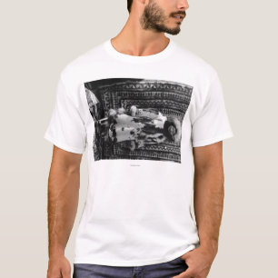 Camiseta Ropa Alaska de la piel del chica que lleva