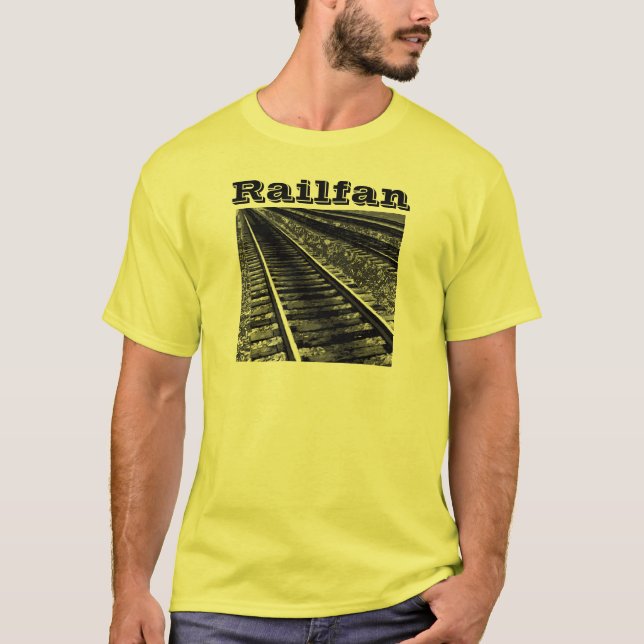 Camiseta Ropa amarilla de Railfan (Anverso)