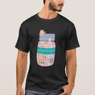 Camiseta Ropa Antidepresiva De Gato Gatito A Forense