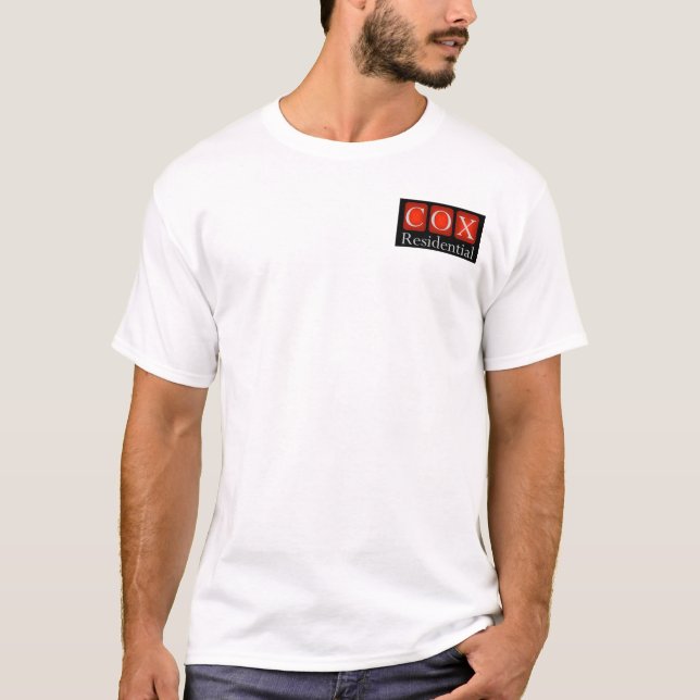 Camiseta Ropa básica residencial de $cox (Anverso)