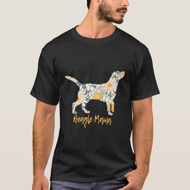 Camiseta Ropa Beagle Mama Beagle Para Mujeres (Anverso)