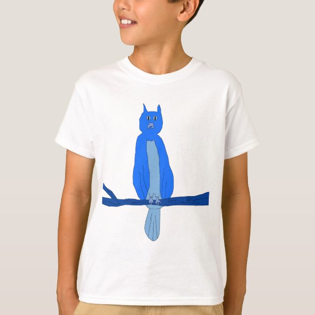 Camiseta ropa Blue Owl (Anverso)