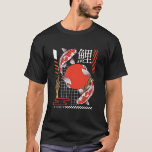 Camiseta Ropa callejera Coi japonesa