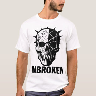 Camiseta Ropa callejera gráfica subterránea de cráneo intac