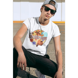 Camiseta Ropa callejera retro sin malos días