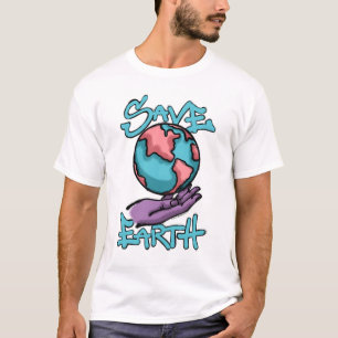 Camiseta Ropa callejera Salva la Tierra