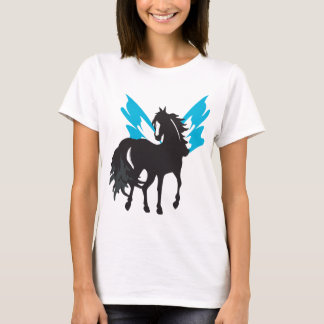 Camiseta Ropa coa alas del corcel
