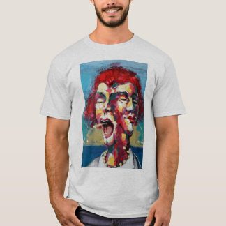 Camiseta Ropa con rostro de obra de arte