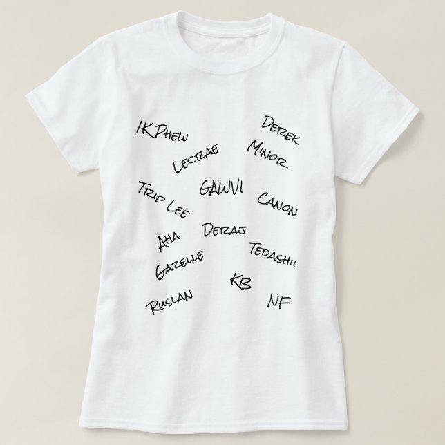 Camiseta Ropa cristiana (Diseño del anverso)