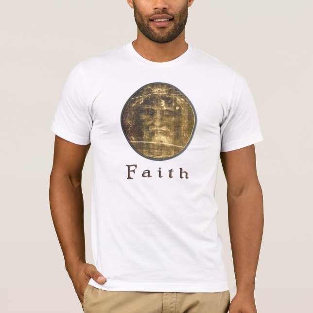Camiseta Ropa cristiana de Turín (Anverso)