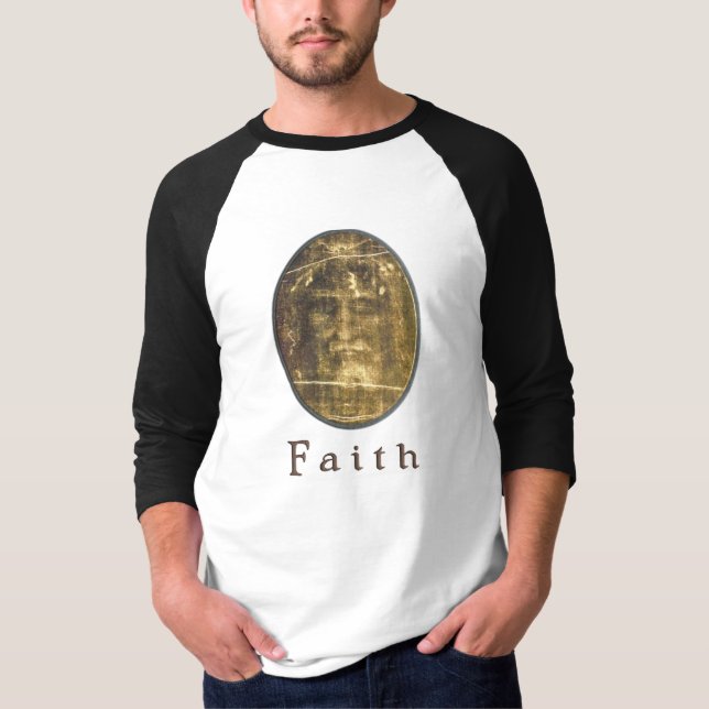 Camiseta Ropa cristiana de Turín (Anverso)