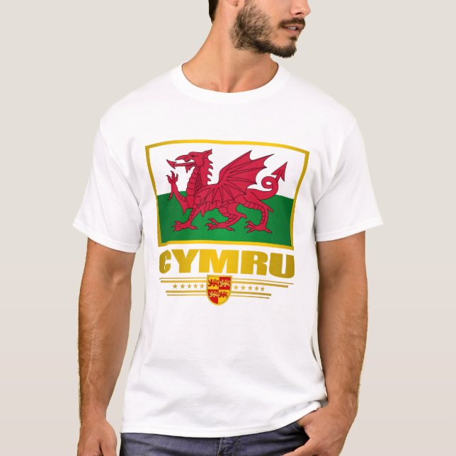Camiseta Ropa Cymru (Gales) (Anverso)