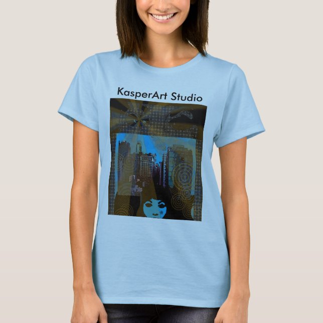 Camiseta Ropa de acción con diseño de arte original (Anverso)