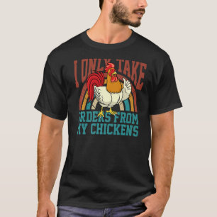 Camiseta Ropa De Agricultor De Pollo Para Brote De Alimento