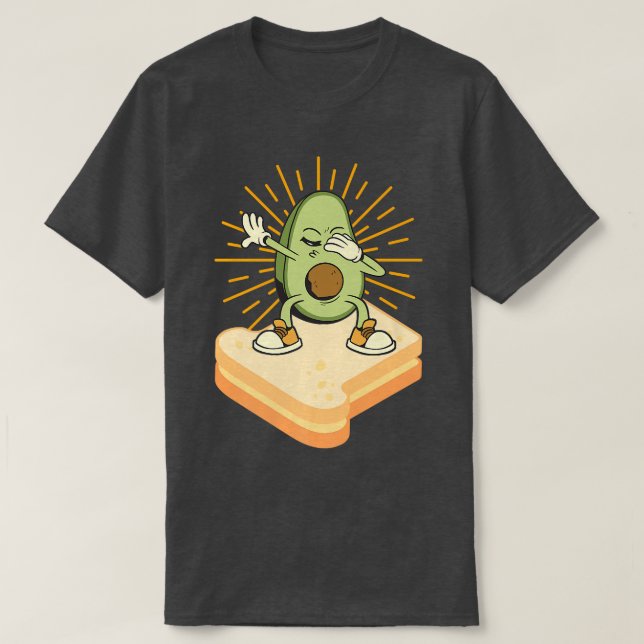 Camiseta Ropa de aguacate de tostadas de aguacate (Diseño del anverso)
