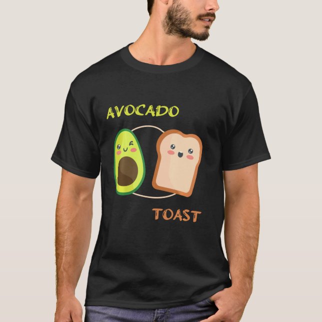Camiseta Ropa de aguacate Fruta Guacamole Sandwich Frutos S (Anverso)