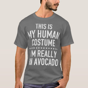 Camiseta Ropa de aguacate Halloween Gracioso Regalo