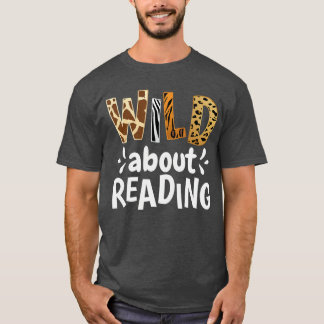 Camiseta Ropa de amante de la lectura Salvaje sobre la lect