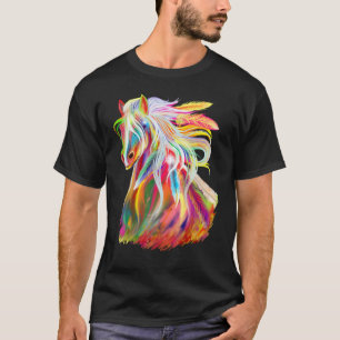 Camiseta Ropa de amor a caballos para niñas y mujeres cabez
