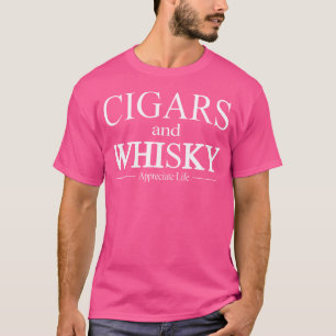 Camiseta Ropa de Aprecio a la Vida por Puros y Whisky