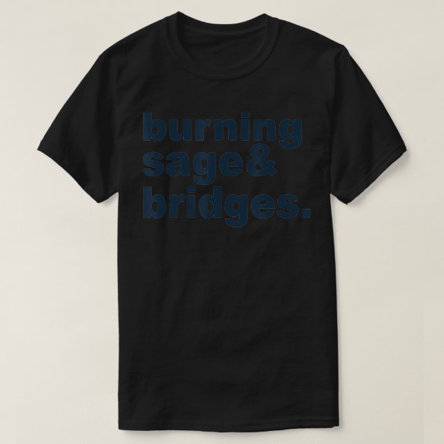 Camiseta Ropa de araña y ropa de puentes (Diseño del anverso)