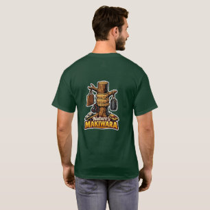 Camiseta Ropa de Artes Marciales Makiwara de la Naturaleza