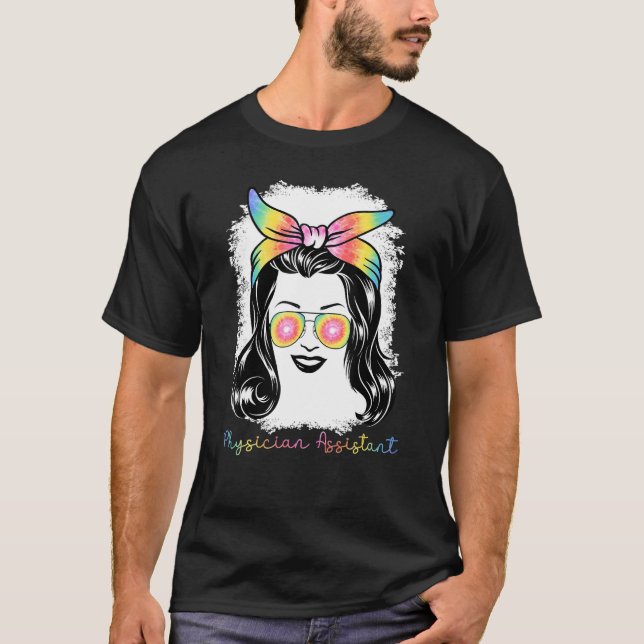 Camiseta Ropa de Asistente Médico Estudiante de PA para Muj (Anverso)