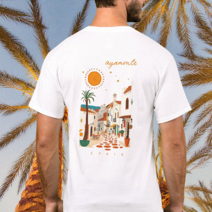 Camiseta Ropa de Ayamonte España pueblo blanco
