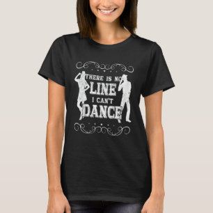 Camiseta Ropa de baile de línea country para mujer Vaquera