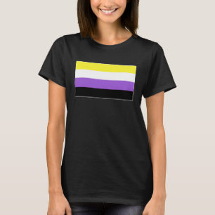 Camiseta Ropa de bandera de orgullo no binaria LGBT no bina