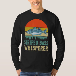 Camiseta Ropa de batido rayada de la ropa susurradora de la