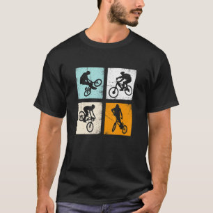 Camiseta Ropa De Bicicleta Retro Vintage Bmx Para Hombres Q
