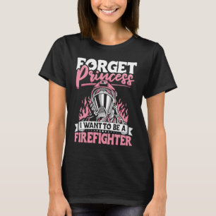Camiseta Ropa de bombera bombero para mujeres lucha contra