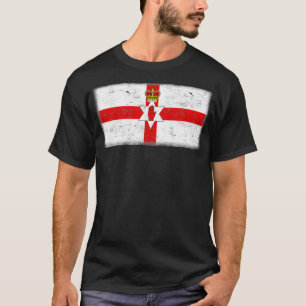 Camiseta Ropa de brazalete con úlster vintage de Irlanda de