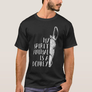 Camiseta Ropa de burro conjunto Regalo Mi Espíritu Animal e