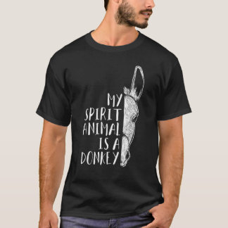 Camiseta Ropa de burro conjunto Regalo Mi Espíritu Animal e