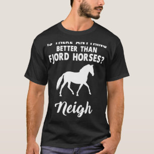 Camiseta Ropa de caballo Fjord   Diseño de caballos lindos
